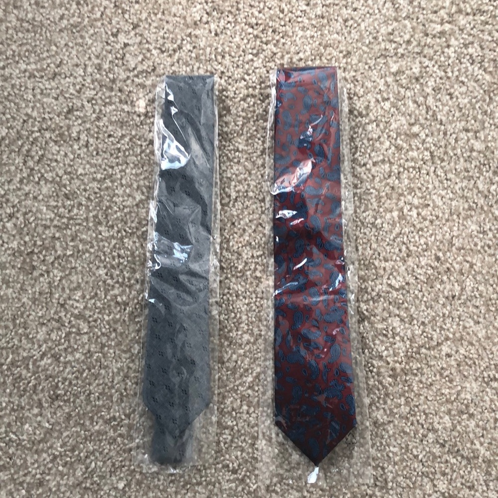 2 Brand New Ties